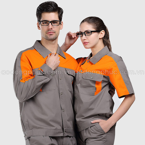 May áo đồng phục công nhân | May ao dong phuc cong nhan
